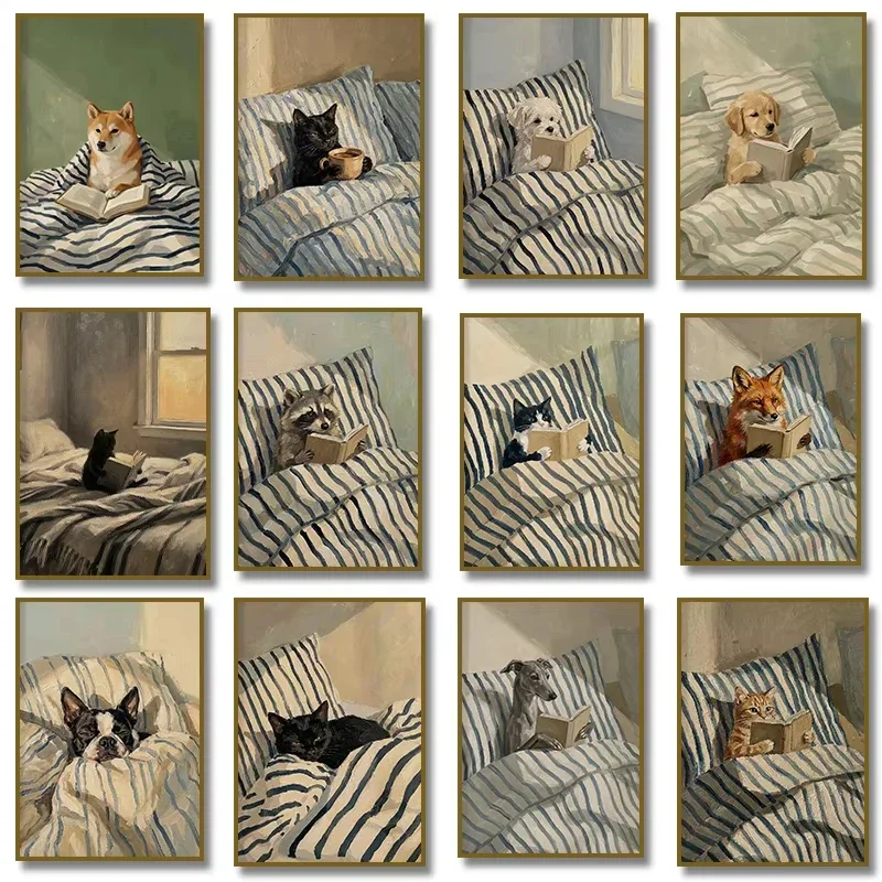 Pet Beds - Peinture diamant 5D DIY, motif mignon